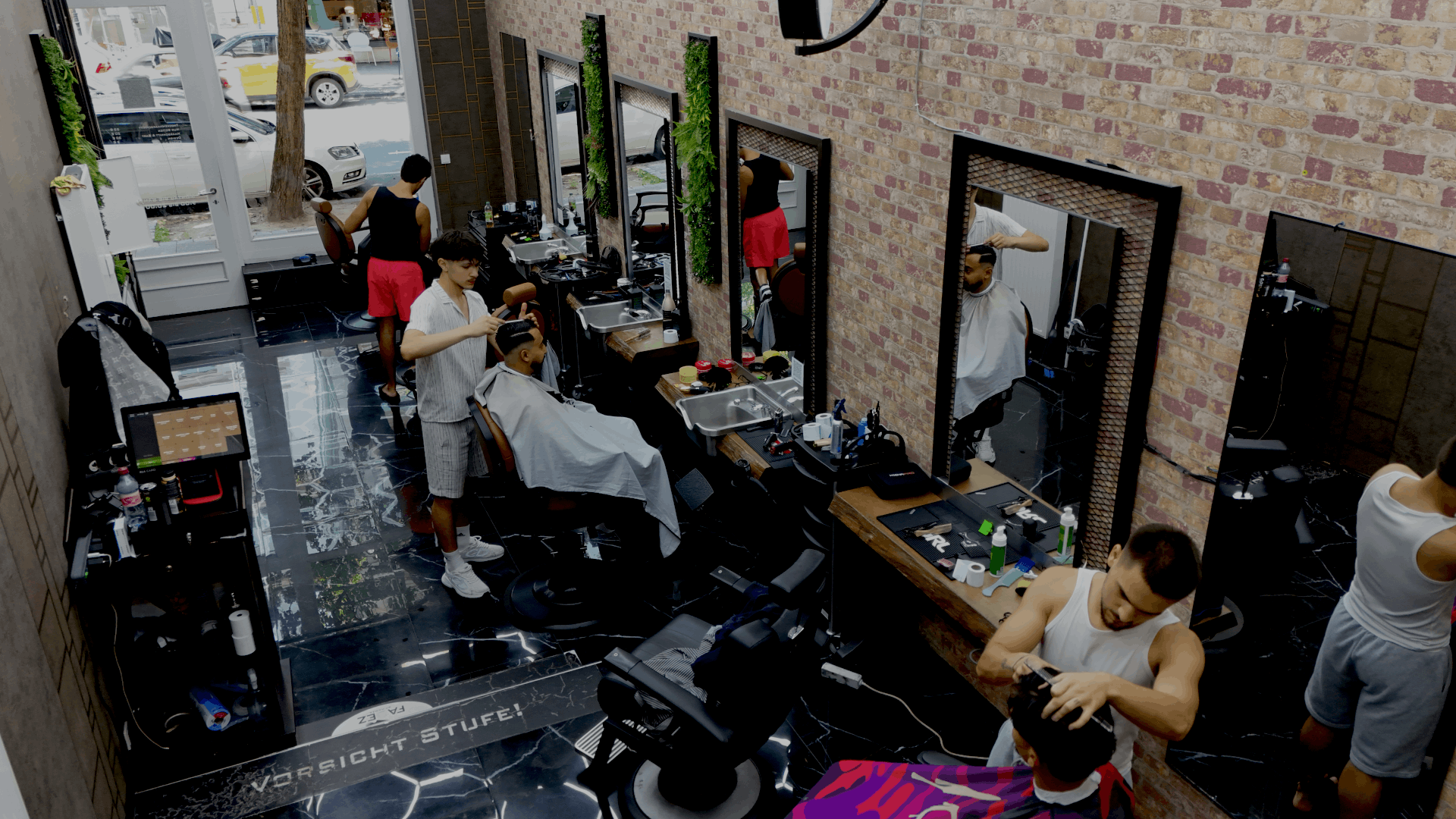 Barbershop Background